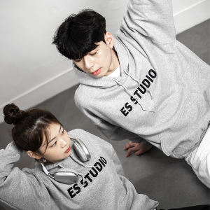 ES 자수로고 후드티